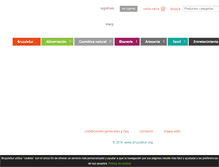 Tablet Screenshot of brujulasur.org